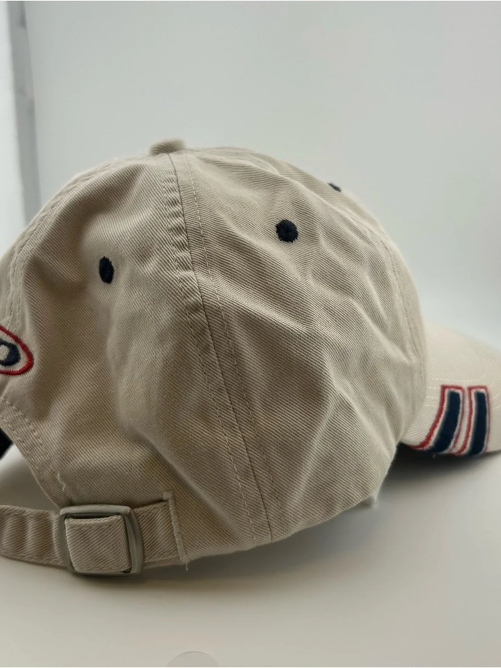 Vintage New York Rangers Pro Player Hat Tan Strapback NHL Center Ice Liberty - Picture 4 of 9